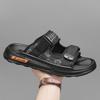 Sandalen Herren 2025 neue Sommerbekleidung weichsohlige rutschfeste Hausschuhe Autofahren Mode coole Hausschuhe lässige Strandschuhe