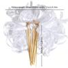 4pcs   European and American Wedding Color Ribbon Magic Wand Magic Wand Ribbon Decal Decoration Party Wedding Supplies