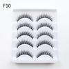 RED SIREN Cat Eye Lashes 5 Pairs Winged Wispy Natural False Eyelashes Makeup Fox Eye Faux Mink Eyelashes