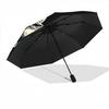 1pc Moon Cat Automatic Open/close Umbrella, 8-Rib Sturdy Structure, Artistic Pattern, Compact Design, Fashion Lovers L050