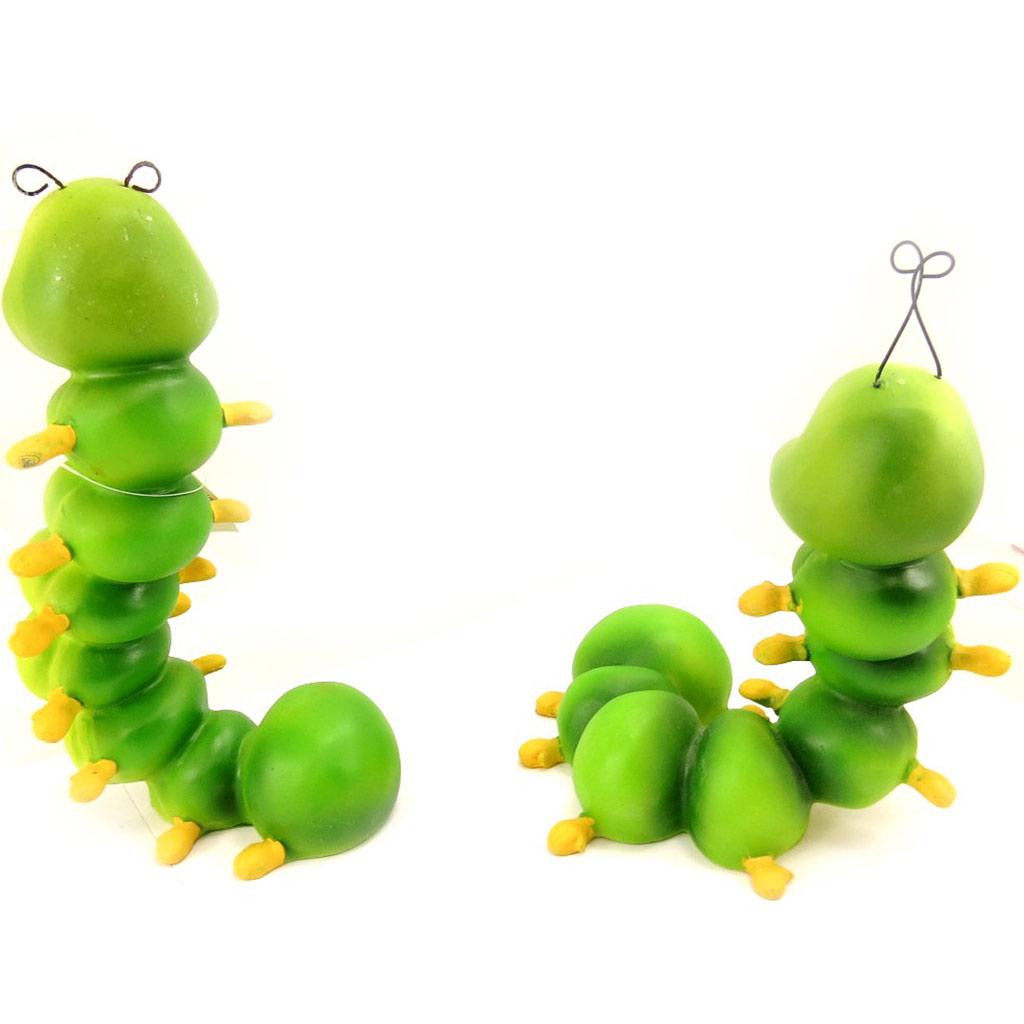 Les Trésors De Lily [K6848] - Set de figurines 'Couple Chenilles' vert