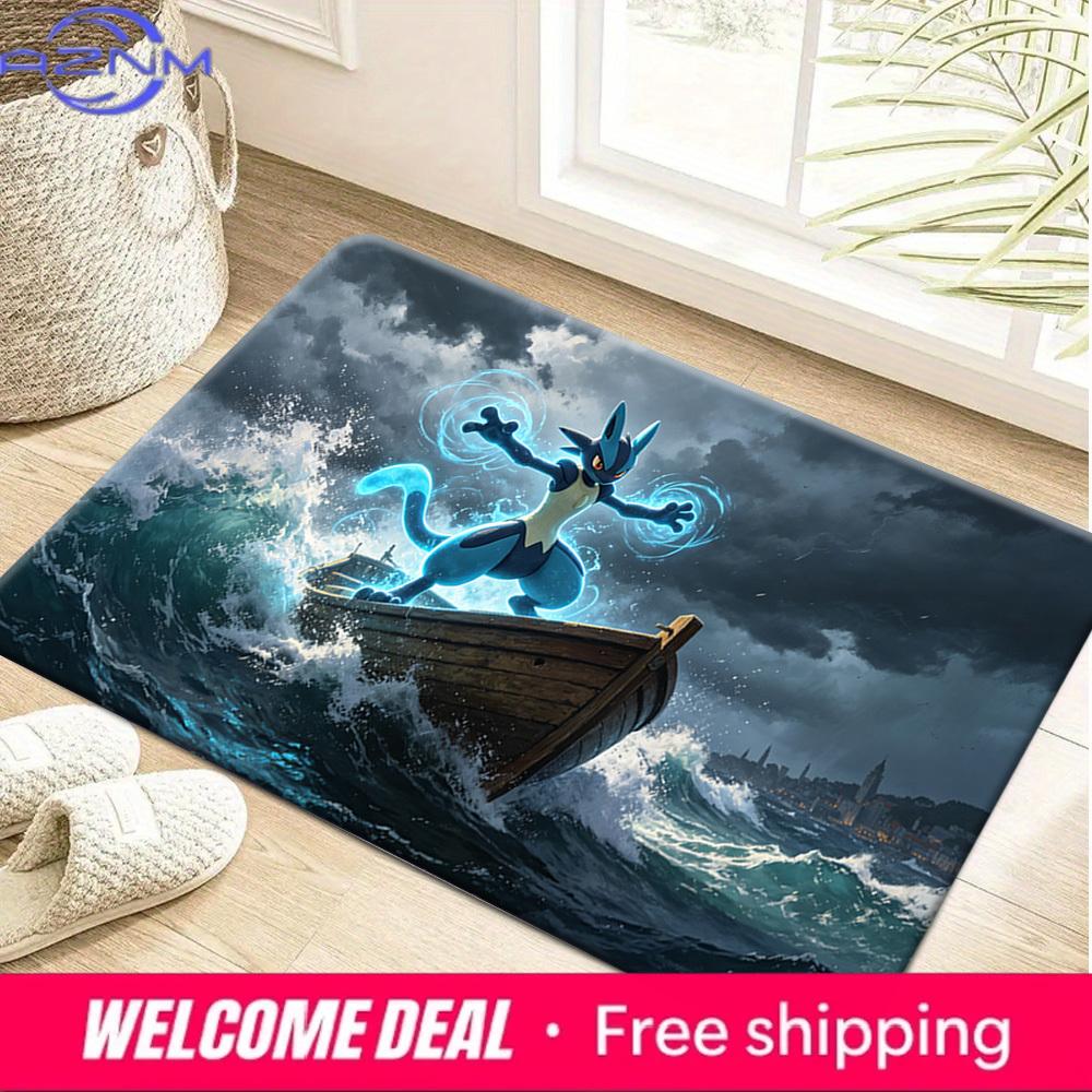 

Lucario Stormy Sea Adventure Print Non-Slip Floor Mat Doormat 40cm x 60cm