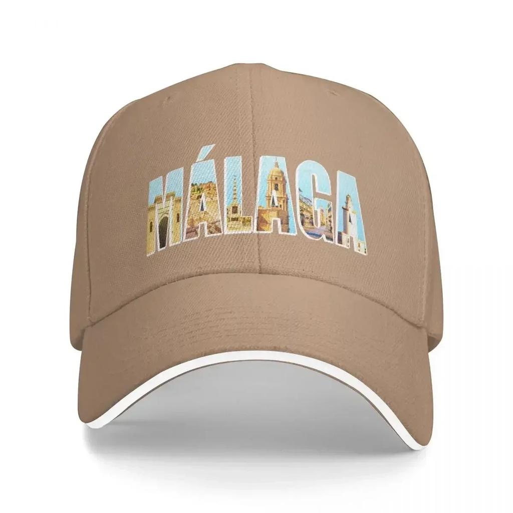 Malaga Souvenir Baseball Cap Wild Ball Hat Party Hat Funny Hats FeUnisex Unisexs