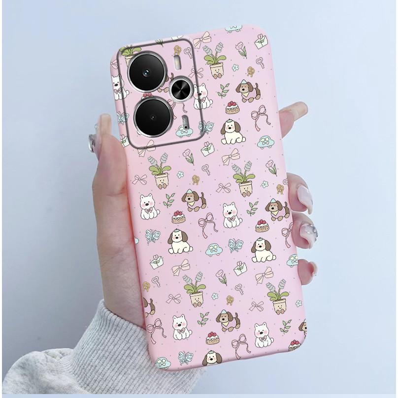 For Realme 14 5G Case RMX5075 Hot Cute Cartoon Panda Cover Soft Silicone Phone Case For Realme 14T Realme14 T 5G Back Cover Bags