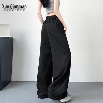 Xue Qiman Women's American Style Outdoor Cargo Pants