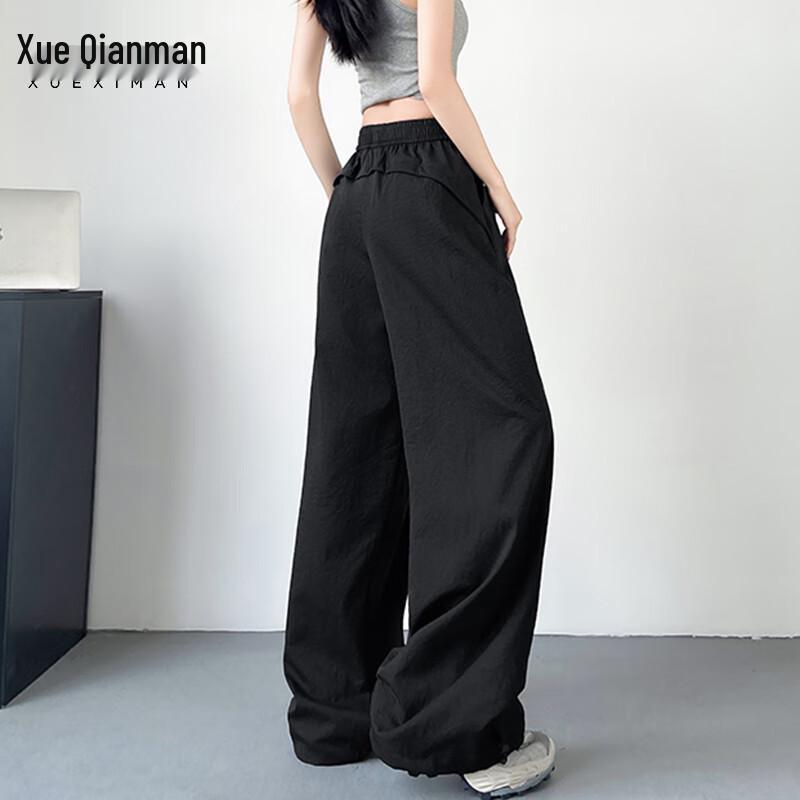 

Xue Qiman Women s American Style Outdoor Cargo Pants L (111-125 lbs)