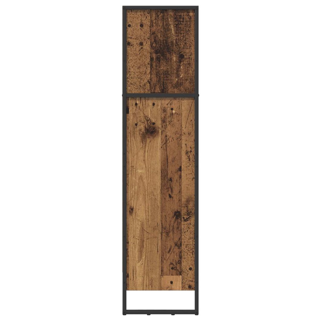 Bookshelf 80 x 30 x 121 cm Engineered Wood Reclaimed Wood