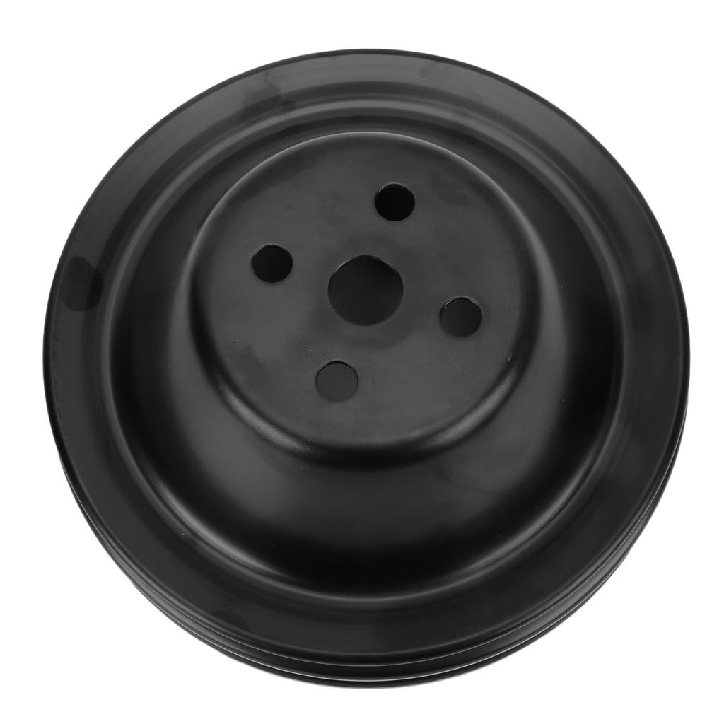 SWP Short Water Pump Pulley Double Groove Replacement for CHEVROLET SBC 262 327 400 Engine