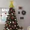 Glitter Christmas Angel Pendant with Shining Wings Hanging Angel Doll  Wedding