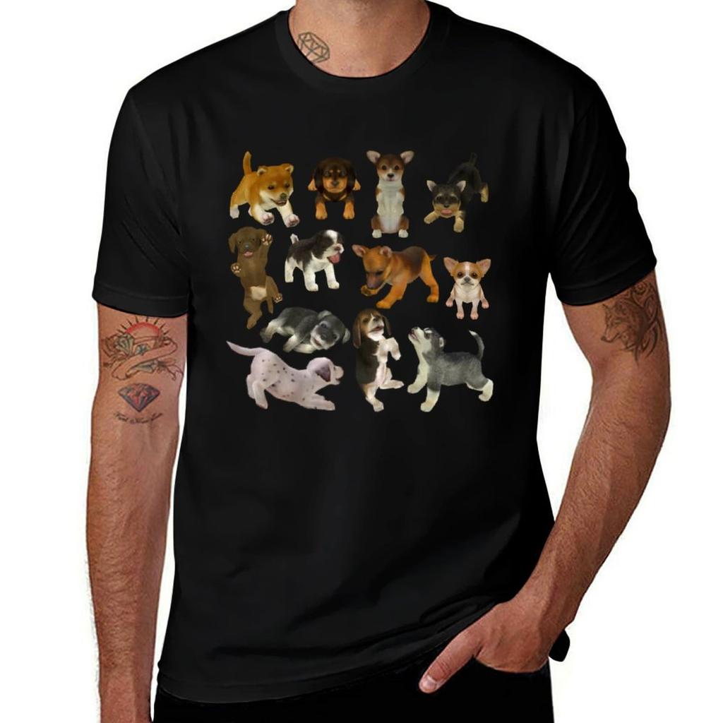 Nintendogs Pups Tshirt T Shirt For Unisex Tshirt