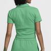 New Nike Sportswear Essentials Series Polo Shirt Women's Spring Green DV7885-363