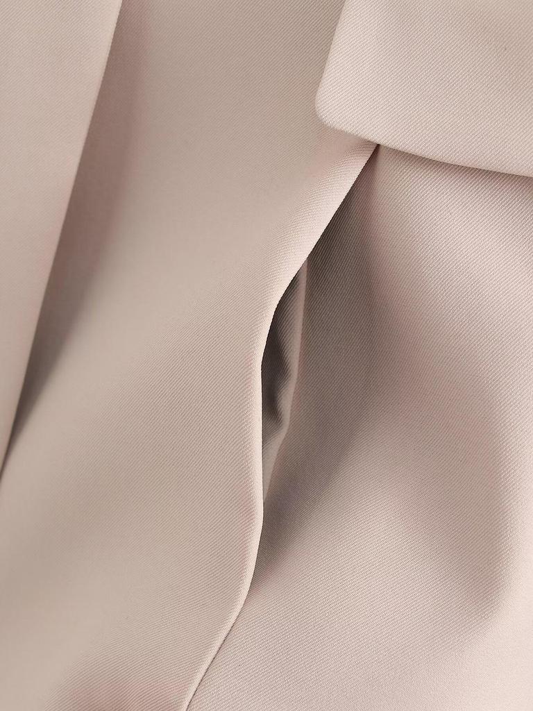 2024 Autumn Women's European & American Style Slim Fit Suit: Flap Jacket & Mid-Waist Straight Pants Set