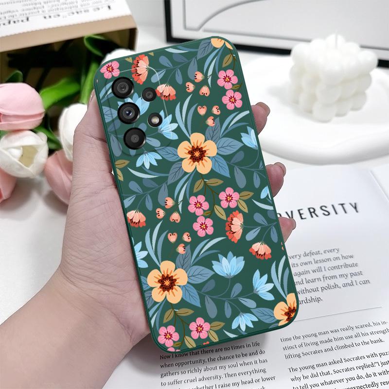 Dazzling Flowers Case For Samsung Galaxy A73 A53 A33 A23 A13 A72 A52 A52S A32 A22 A12 A71 A51 A31 A21S 4G 5G Cover