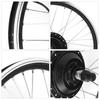 24V 250W 24  KT LCD3 Display Instrument Waterproof Wheel E Bike Conversion Kit(for front drive )