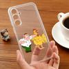 F-Family F-Funny G-Guy  phone Case For Samsung S30,23,21,22,20, FE lite,S10,9,8,7 PIus Note20ultra Soft Transparent
