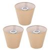 3pcs Cloth Fabric Lampshade Innovative E14 Intervention Type Modern Fabric Lampshade Dust Cover for