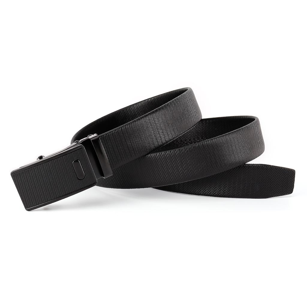 Belt Belt Men'S Premium Sense Sticky Leather Automatic Buckle Men'S Belt Simple Business Belt Men'S