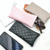 Sunglasses Leather Soft Case with Spring Clip Closure
