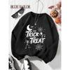 European sizes Halloween Trick or Treat Kids' Crewneck Sweatshirt