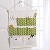 Cotton Linen 7 Pockets Hanging Bag Wall Mounted Cosmetic Toys Organizer  Jewelry