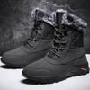 Winter Boots Anti Slip Wear-resistant Outdoor T Snow Boots High Top Cotton Shoes Men's Winter Boots