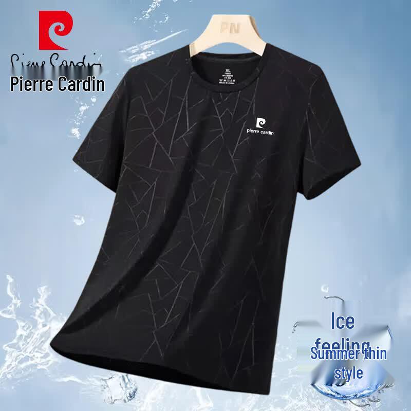 Pierre Cardin Men s Summer Casual Ice-Feel T-Shirt XL