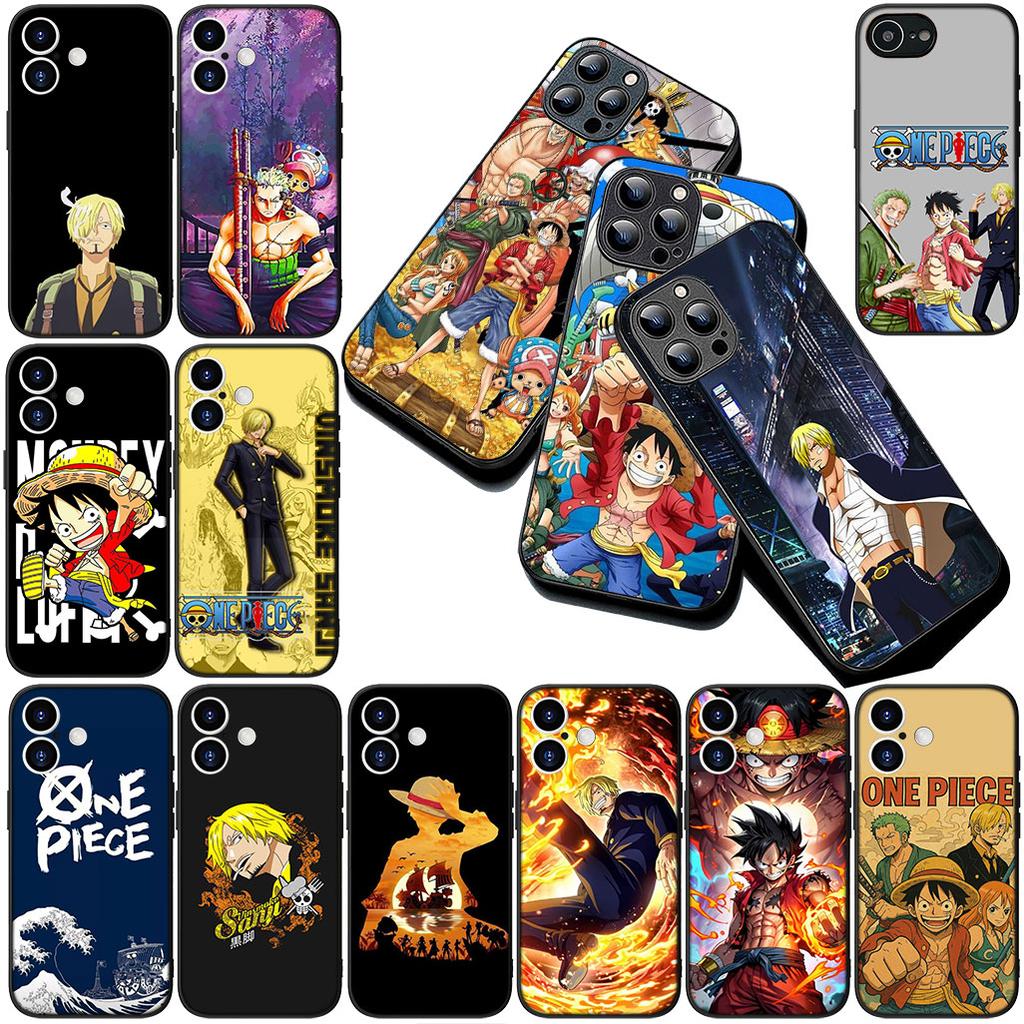Soft for Motorola Moto G55 G45 G75 G85 G35 Edge 50 30 Fusion 40 NEO Ultra Pro Phone Case One Luffy Pieces Sanji Roronoa Zoro