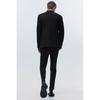 H M Single Breasted Jacket sliM Fit Black
