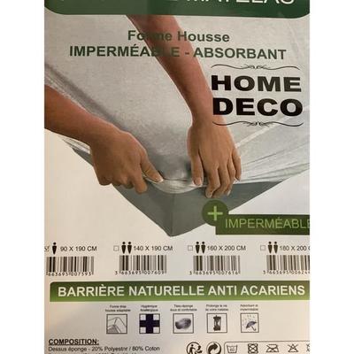 Mattress Protector - BY HOME DECO - 160 X 200 Cm - Waterproof - Anti-dust Mite - Hygienic