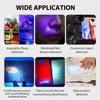 UV 365nm Light, 20W Portable Rechargeable Wood"s Lamp Mini Handheld UV Flashlight for Dog Urine,