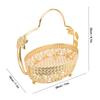Metal Metal Fruit Tray With Handle Decorative Fruit Basket Fruit Serving Basket  Kitchen Countertop