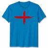 England St George Faded Flag Unisex Tshirt Top