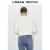 UR Women's Velvety Round Neck Cardigan