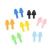 10 Pairs Anti-Noise Sponge Earplugs Silicone Noise-Canceling Noise Reduction Sleep Work Noise Reduction Anti-Noise Snoring