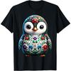 Süßes Florales Ästhetik Pinguinliebhaber Pinguin T-Shirt