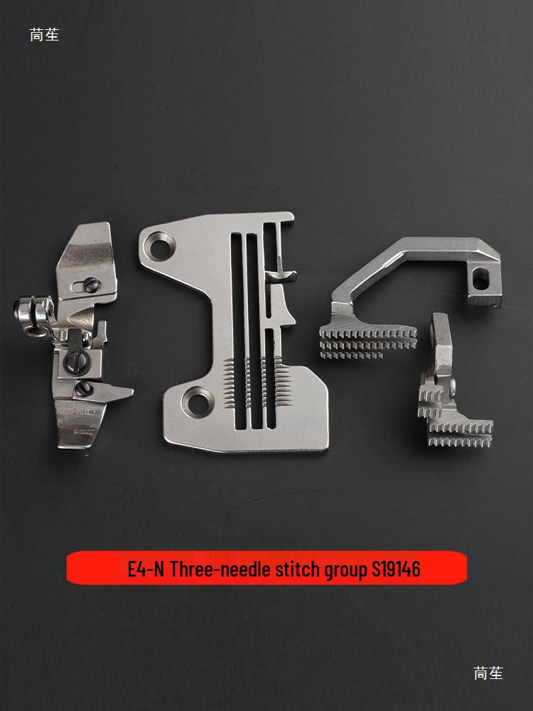E4-N 3-Thread Needle & Presser Foot Set for Brother Overlock Machine