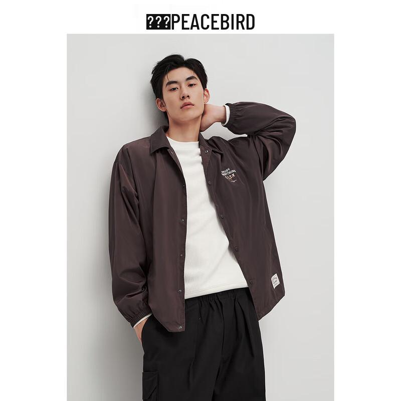 

Peacebird Men s Wilderness Maillard Embroidered Lapel Jacket M