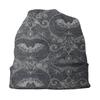 Gothic Spider Web Winter Warm Bonnet Homme Slouchy Beanie Hat Hip Hop Outdoor Ski Skullies Beanies Caps for Unisex Women