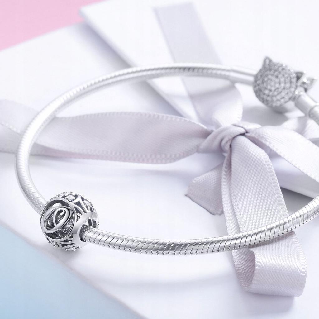 Charms Do Pandora Zawieszka Charms Litera O Srebro 925