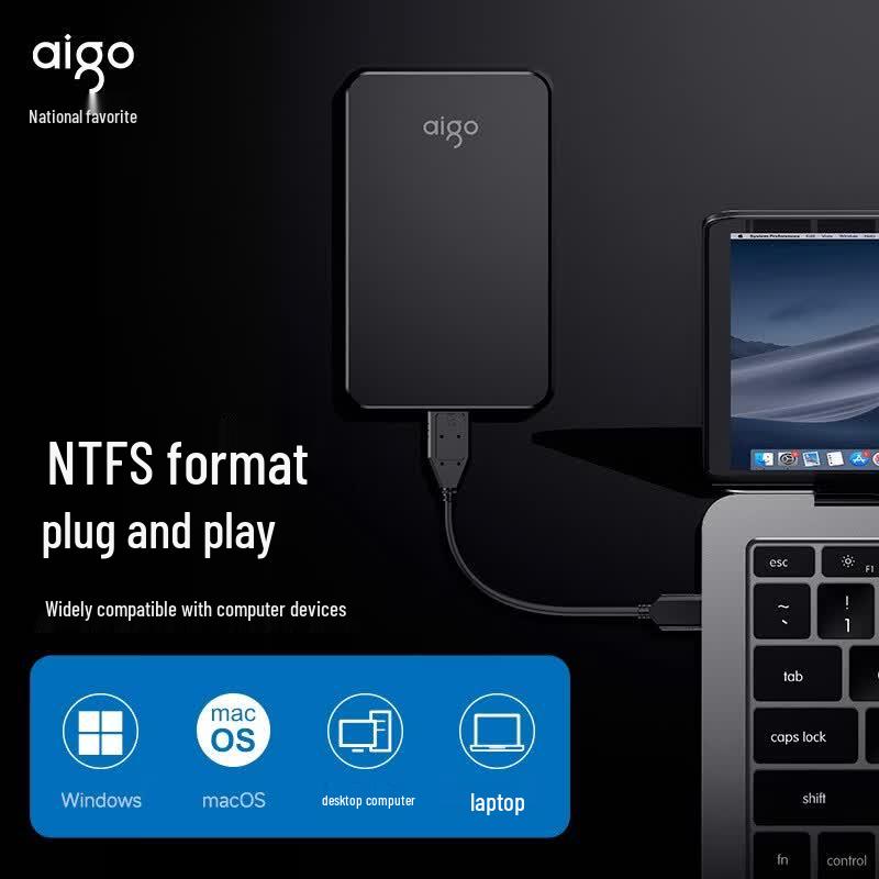 aigo HD809 Portable USB3.0 External Hard Drive