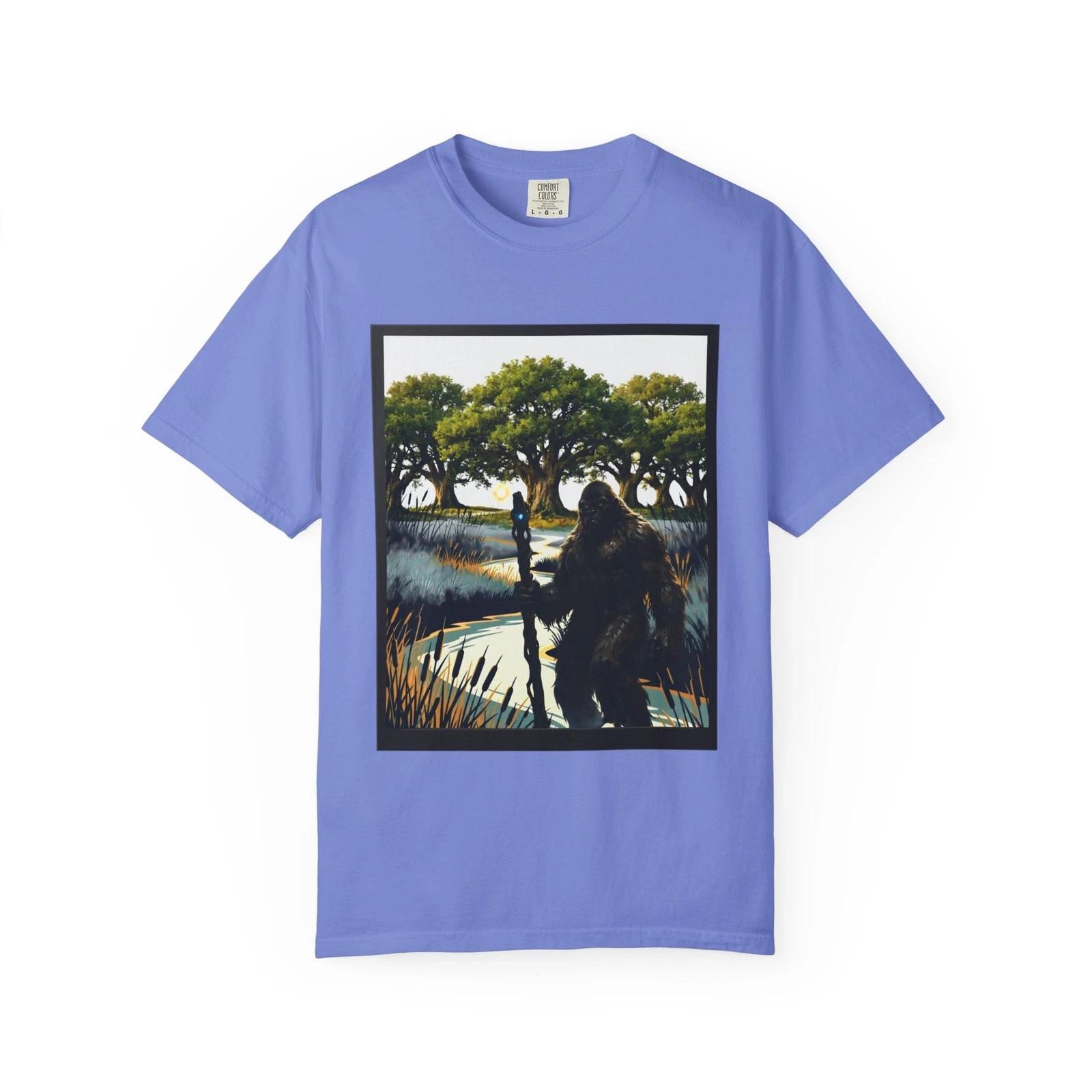 Sasquatch ,Bigfoot T-shirt | Cryptid Nature Scene 1 4XL