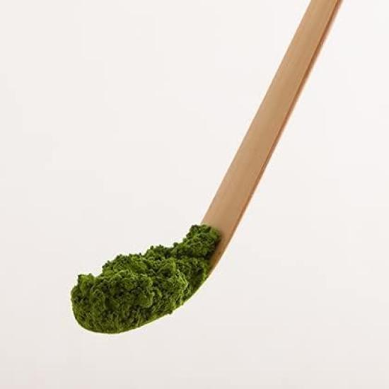 LONNEA Bamboo Tea Scoops, Matcha Powder Scoops, Natural Bamboo Tea Utensils, Matcha Scoops, Tea Ceremony Accessories (2-Piece Set)