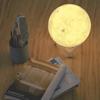 Full Moon Lamp, LED Lunar Night Light Remote Control Table Lamp Dimmable Brightness 16 Main Colors, 4 Light Conversion Modes with USB