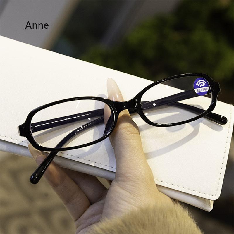 Women Vintage Small Oval Glasses Y2K Style Eyeglasses Outdoor Fashion Anti Blue Light Glasses Computer Protection Eyewear Oculos