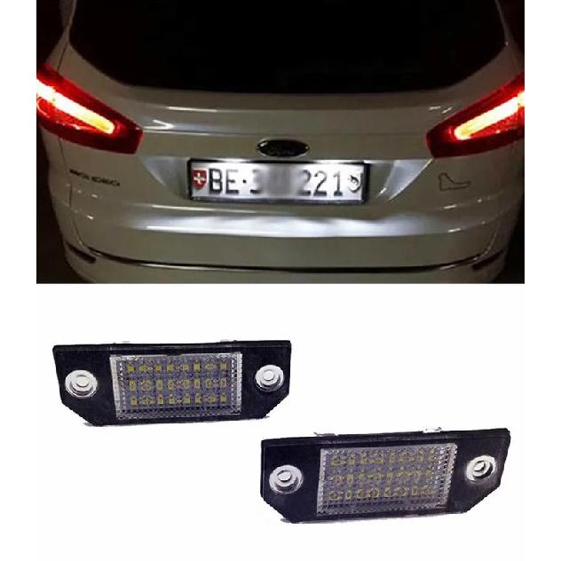 For the Decoding LED Rear License Plate Light Assembly of Ford Classic Focus Two/three Box 05-13 Models