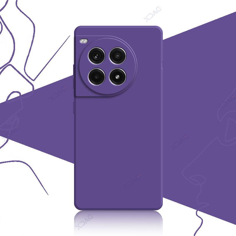 Mobile Phone Case for OnePlus Ace 3 Pro Ace3 3Pro 5G 360 Soft Luxury Square Liquid Silicone Back Cover One Plus Ace3Pro