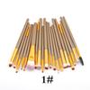 20-Piece Eye Makeup Brush Set: Includes Eyebrow, Foundation, Eyeshadow, Lip, and Contour Brushes.