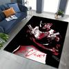 1PC Dual guns with pendant Carpet for Living Room Bedroom Sofa Home Decor Rus Non-slip Floor Mat Luxury Gift