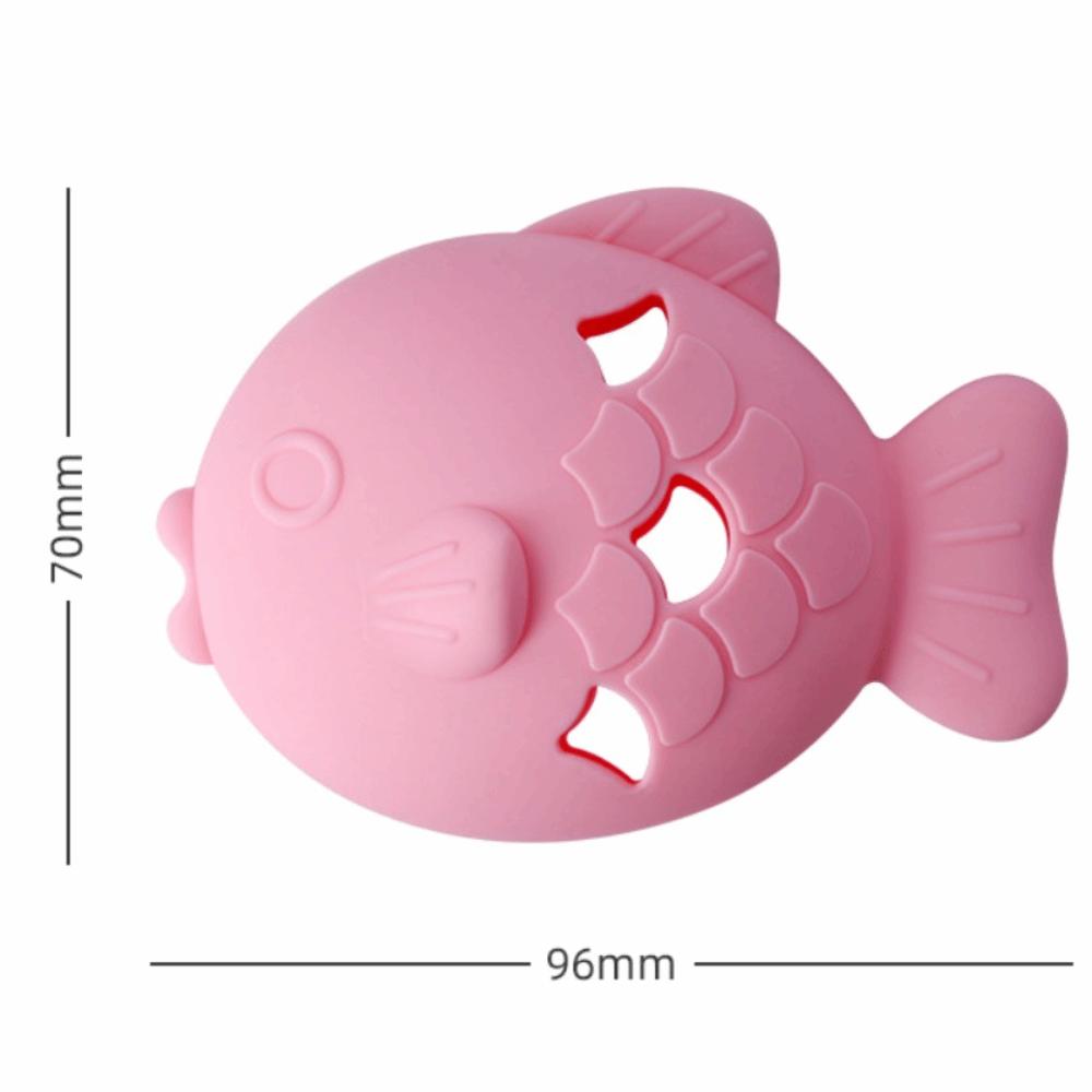 Bite Resistant Treat Dispenser Food Grade Silicone Food Toy Durable Chew Toy Dog Cat Use