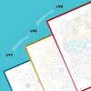 44 Pattern Focused Training Book Digital Connectivity And Coloring Book Set 3 Different Difficulty Levels